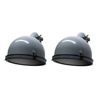 Vintage Industrial Wall Lights, Set of 2 For Sale