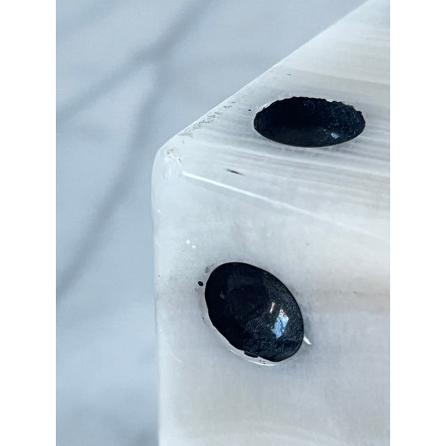 Stone Vintage Mexican Stone Dice Paperweight For Sale - Image 7 of 9