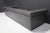 Mid 20th Century Edward Wormley for Dunbar Party Sofa Model 5407 in Dark Gray Leather For Sale - Image 5 of 7