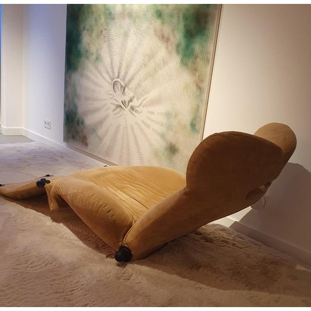 Metal Vintage Wink Lounge Chair by Toshiyuki Kita for Cassina, 1980s For Sale - Image 7 of 15