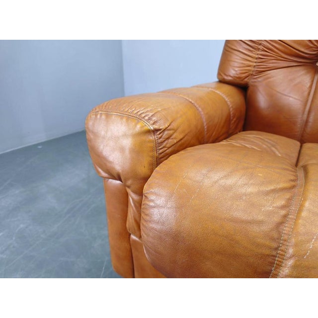 Wood Mid-Century 3-Seater Sofa, Italy, 1970s For Sale - Image 7 of 18