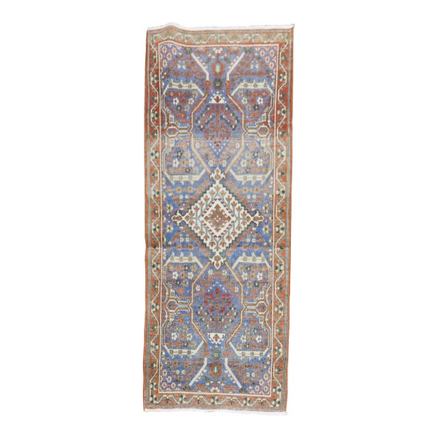 Joshegan Persian Small Narrow 20th Century Runner For Sale