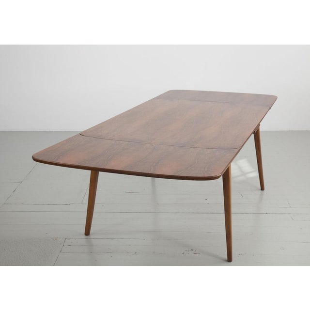1960s Walnut Veneer Table, 1960s For Sale - Image 5 of 18