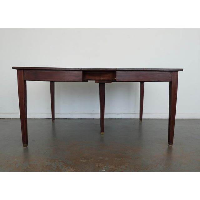 Vintage Federal Style Dining Table For Sale - Image 9 of 14