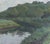 Original Impressionism Oil Painting: Ukrainian River Landscape, 1970s For Sale