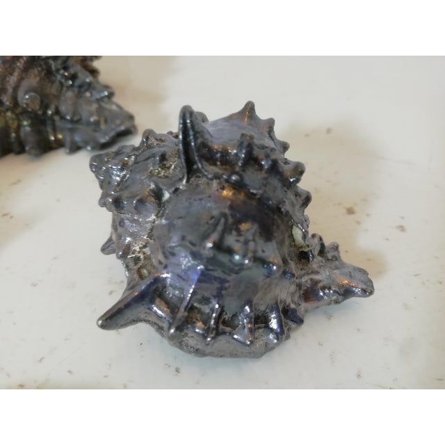 Silver-Plated Shells by Federico Buccellati, Italy, 1940s, Set of 4 For Sale - Image 10 of 13