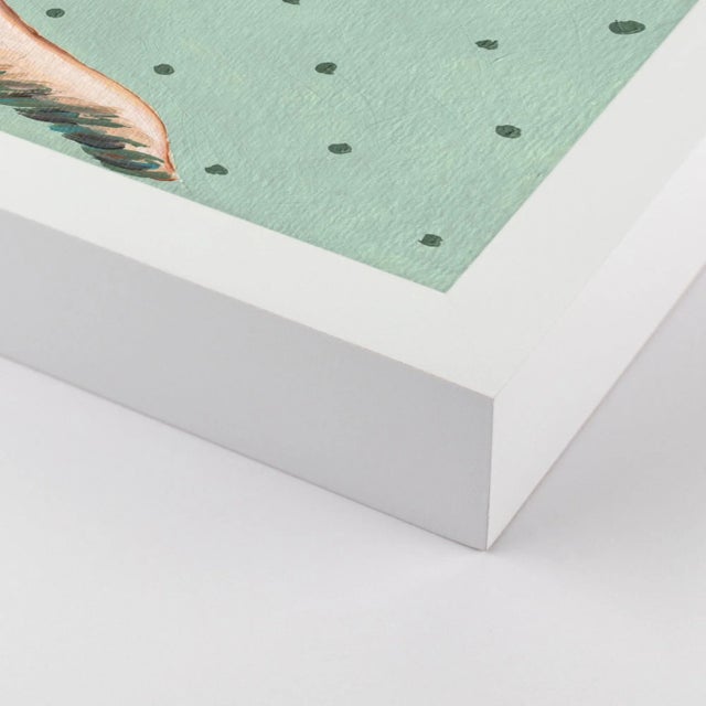 DESCRIPTION: Arlo Augustus & the Duke by Willa Heart in White Frame, Small Art Print SPECIFICATIONS: Type: Framed Paper....