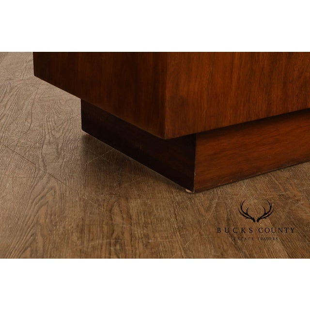 Adrian Pearsall For Craft Associates Mid Century Modern Walnut High Chest For Sale - Image 18 of 18
