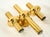 Three-Arm Brass Wall Lamps, 1960s, Set of 2 For Sale - Image 15 of 18