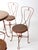 Vintage Ice Cream Parlor Table and Chairs For Sale - Image 4 of 12