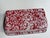 Vintage Red & White Splatter Enamelware Loaf Pan For Sale - Image 13 of 14