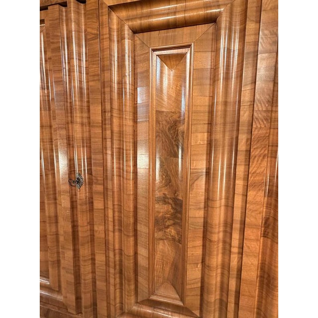 Exquisite Wellenschrank from Zurich made around 1730. The name Wellenschrank (meaning “wavy cabinet”) refers to the...