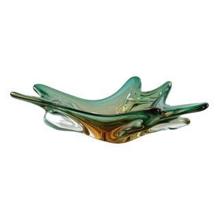 Mid-Century Murano Glass Bowl, 1960s For Sale