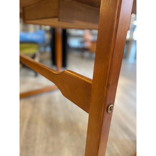 Swedish Teak Writing Desk, Mid-1950s For Sale - Image 11 of 18