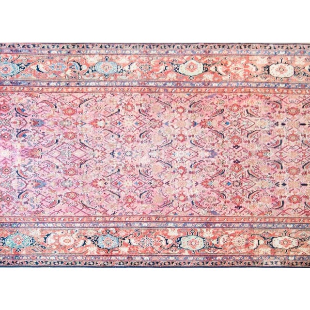 Textile Early 20th Century Persian Sarouk Farahan Rug For Sale - Image 7 of 12