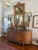 Grand 72" Vintage French Louis XV Style Giltwood Trumeau Mirror For Sale - Image 4 of 12