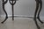 Leather Top Metal Base 1 Drawer Console Table For Sale - Image 10 of 18