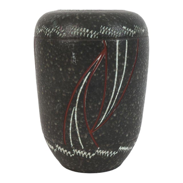 West German Ceramic Vase For Sale