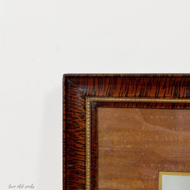 Green Vintage Pastel Landscape Original Artwork Signed Scott For Sale - Image 8 of 10