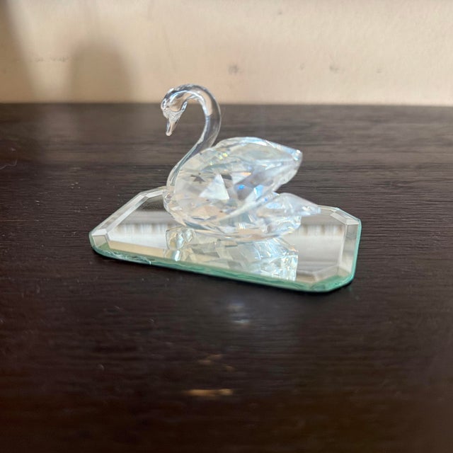 This Austrian-made Swarovski crystal swan was purchased in Germany in the 1980s, another piece my father bought for my...