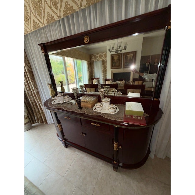 Mahogany Dining Room Set For Sale - Image 4 of 5