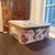 19th Century French Country Romantic Blush Dresser With Floral Decoupage & Matching Jewelry Boxes For Sale In Washington DC - Image 6 of 8