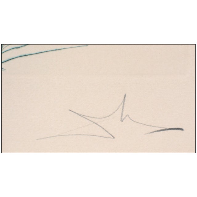 1970s 1971 Return, Return Shulamite Aquatint & Etching With Gold Dust Salvador Dalí For Sale - Image 5 of 7