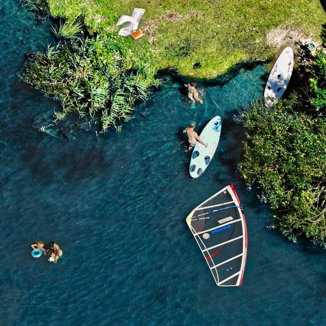 Contemporary "AV_Summer_002" Contemporary Limited Edition Fine Art Photograph Print from Aerial Summer by Bernhard Lang For Sale - Image 3 of 4