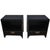 1960s Pair of Ebonized Chin Hua Mid-Century Nightstands by Century For Sale - Image 5 of 5