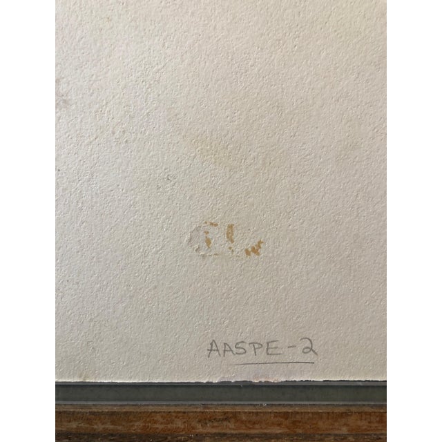 John Levee, Abstract Expressionist Drawing, 1969 For Sale - Image 9 of 11