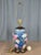 1990s Frederick Cooper Porcelain Hand Painted Flowers Table Lamp For Sale - Image 6 of 15