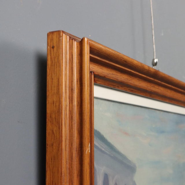 Green Vittorio Viviani, Untitled, Oil on Canvas, Framed For Sale - Image 8 of 11