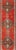 Tribal Vintage Turkish Oushak Runner in Burnt Orange, Moss Green, and Pale Blue 3' X 11'10 For Sale - Image 3 of 8