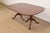 Brown John Stuart Georgian Oak Double Pedestal Extension Dining Table, Newly Refinished For Sale - Image 8 of 14