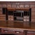 Wood Arts & Crafts Quarter Sawn Oak Paneled Roll Top Desk With Full Interior C1910 For Sale - Image 7 of 16