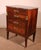 Wood Small Empire Style Commode in Mahogany For Sale - Image 7 of 12