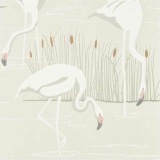 Harlequin Salinas Wallpaper in Cloud/Blossom/Gold For Sale