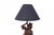 Brown 20th Century Figurative Lamps, France, 1890s, Set of 2 For Sale - Image 8 of 9