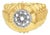 Presidential Style Cluster Ring - Setting Only, Size 11 For Sale