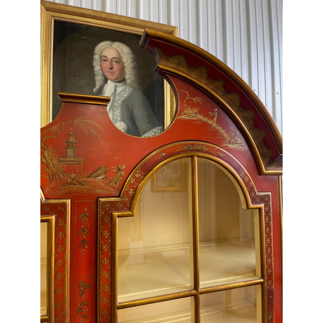 Mid 20th Century Red Lacquer Display Cabinet by Scalia, Schmieg, Kotzian For Sale - Image 15 of 18