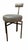 Gray Vintage Modernist Accent Chair Newly Reupholstered For Sale - Image 8 of 8