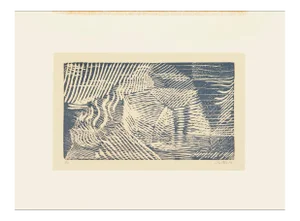 Nini Santoro, Abstract Composition, Lithograph, 1975
