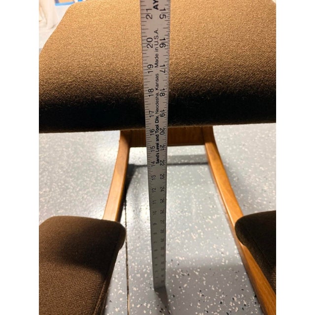 Wood 1970s Balans Variable Bentwood Kneeling Chair by Peter Opsvik for Stokke Fabrikker Norway For Sale - Image 7 of 7