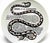 Fornasetti Fleming Joffe Recipe Plate, Snake a La Cleopatra For Sale In Philadelphia - Image 6 of 8