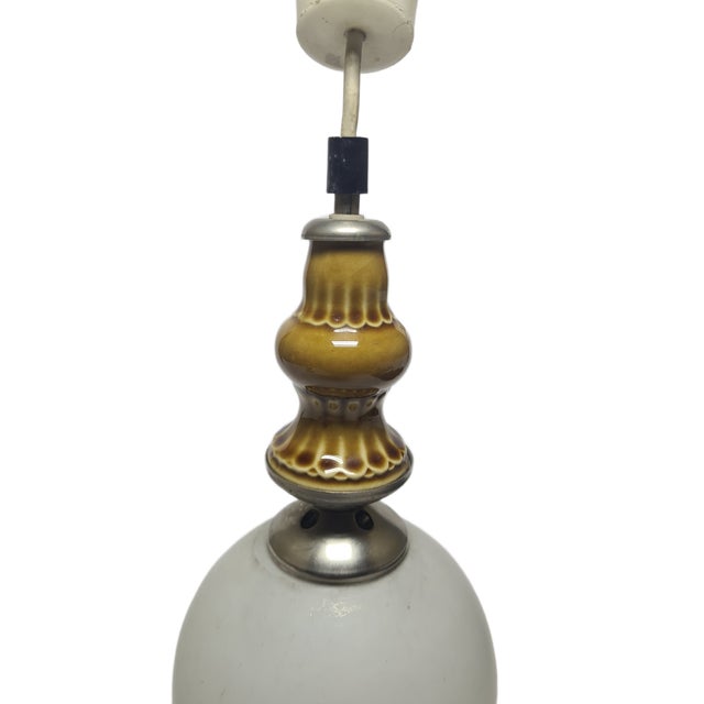 Postmodern Postmodern Communist Pendant Lamp, Poland, 1970s For Sale - Image 3 of 10
