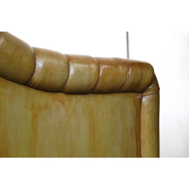 Vintage Pair of Leather Channel-Tufted Club Chairs by Martin/Brattrud, 1987 For Sale - Image 15 of 18