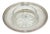 Silver Butter Dish with Circular Glass Base and Core For Sale