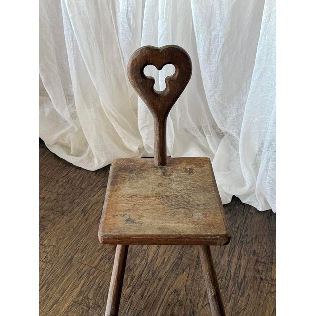 Late 19th Century Accent Chair With Clover Detail For Sale - Image 6 of 6