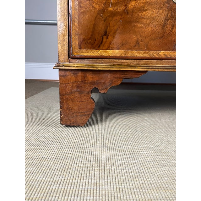 Mid-18th Century English Burl Walnut Chest of Drawers For Sale - Image 9 of 16