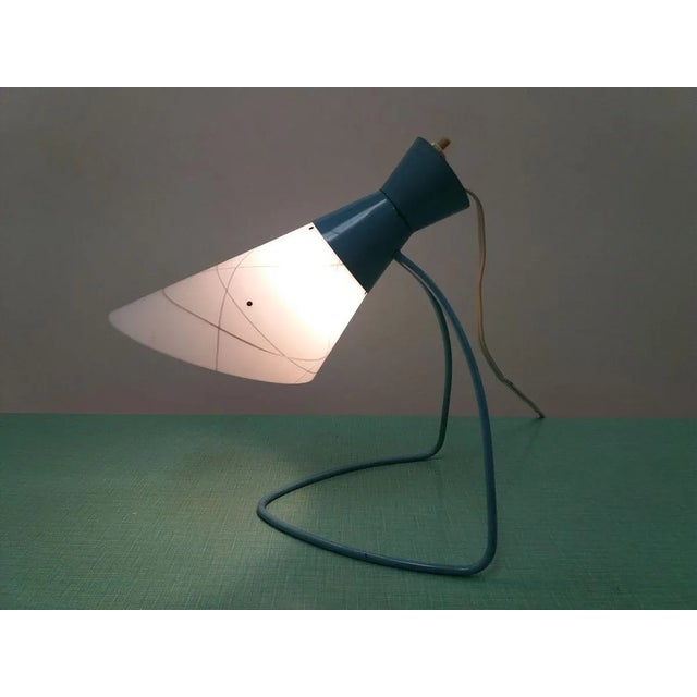 - Made in Czechoslovakia - Made of metal and glass - Re-polished - Fully functional - Good, original condition. This piece...